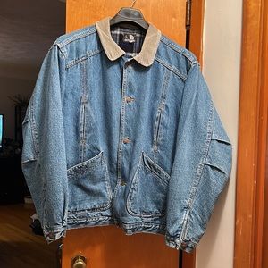 Americanino Flannel lined jean jacket XL